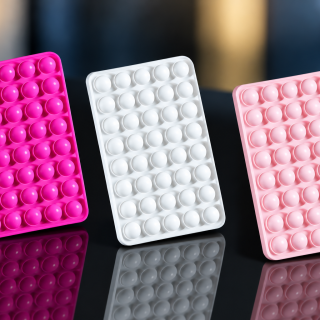 Adhesive Silicone Suction Phone Holder- 4 PCS 