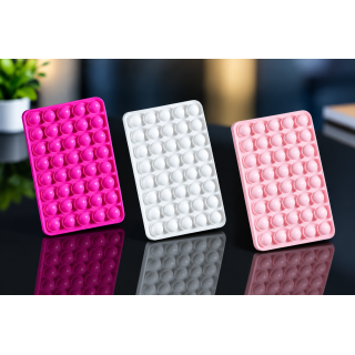 Adhesive Silicone Suction Phone Holder- 4 PCS 