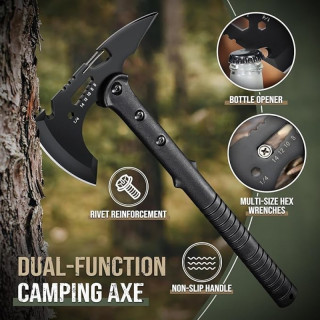 Axe with Clip and Sheath