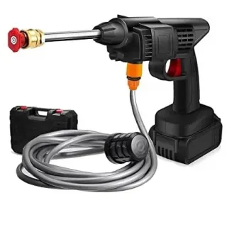 DADLM 4V Rechargeable Car & Bike Washer Double Battery