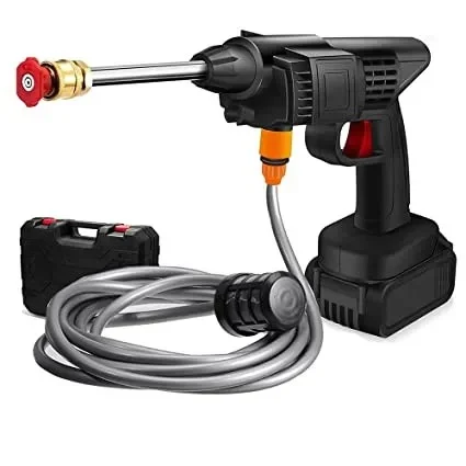 DADLM 4V Rechargeable Car & Bike Washer Double Battery