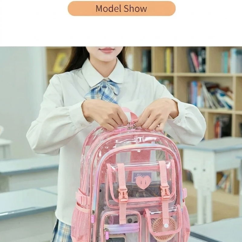 Sesame Baby Transparent Kids Backpack