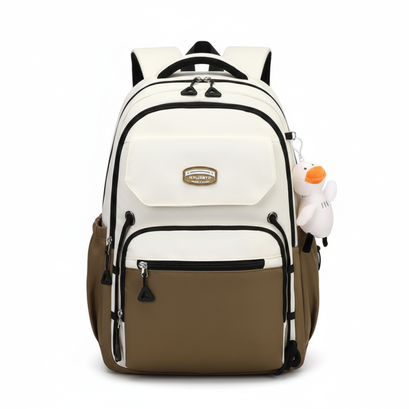 Middle School, High School, and College Students' Schoolbags Stain-Resistant Backpack