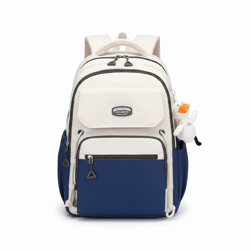 Middle School, High School, and College Students' Schoolbags Stain-Resistant Backpack
