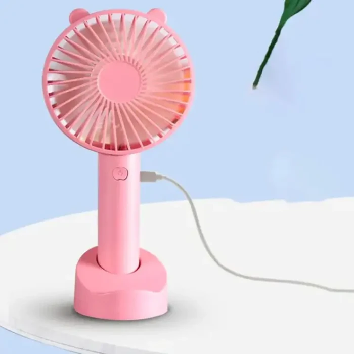 Rechargeable Ultra Lightweight Handheld 3-Speed Mini USB Fan