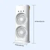 Double Ended Rechargeable Spray Fan