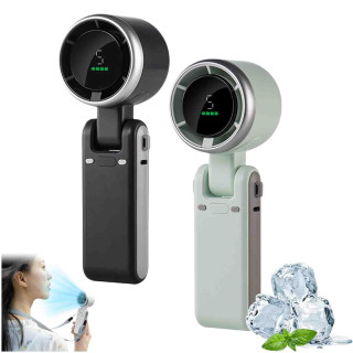 Portable Handheld Turbo Fan – 5 Gear Multi-Dimensional Cooling Fan