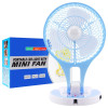Rechargeable Protobale Fan With LED Light