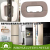 Refrigerator Door Safety Lock
