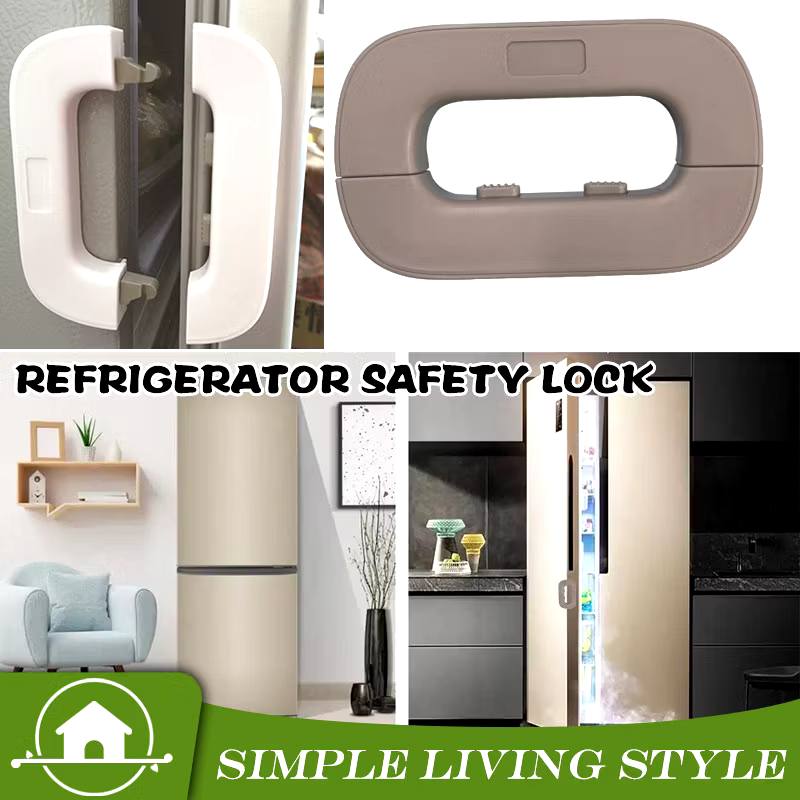 Refrigerator Door Safety Lock
