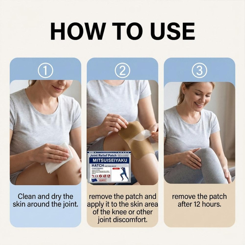 Japanese Back Pain Relief Patches