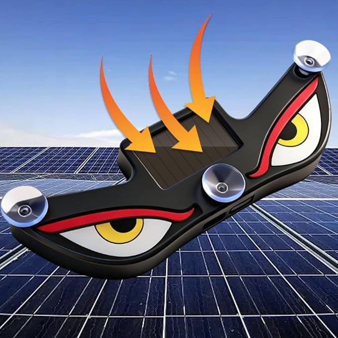 Solar Demon Eye Warning Light