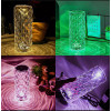 16 color Crystal Rose Table Lamp Light