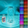 16 color Crystal Rose Table Lamp Light