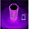 16 color Crystal Rose Table Lamp Light