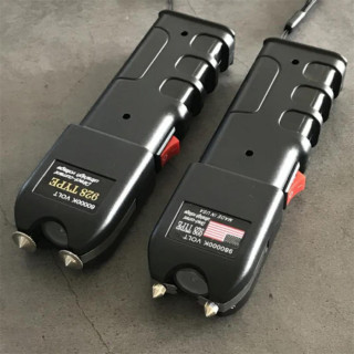 980000wat Voltage Professional Self-Defense Electric Shock Taser Marching Gan