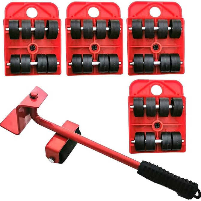  Furniture Moving Tool/Furniture Lifter/Moving Helpers (Red)